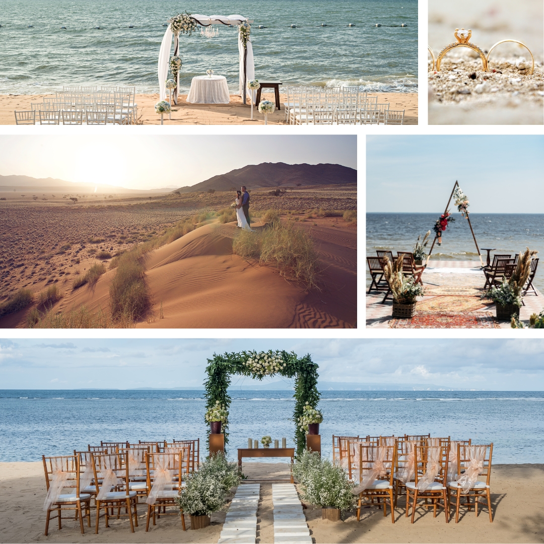 dune & sea wedding
